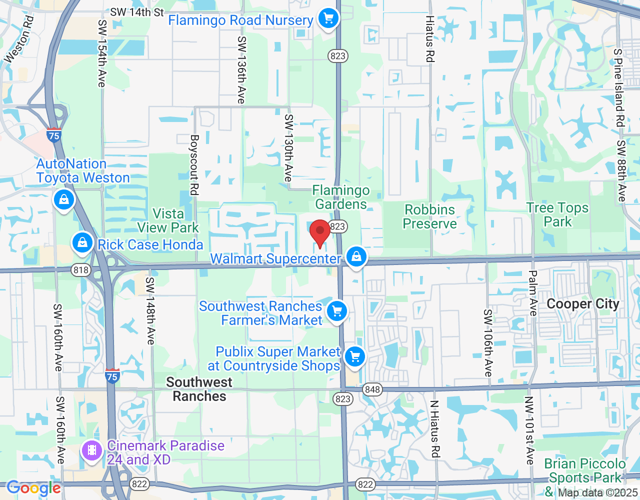 Parking lot, 12555 Orange Dr, Davie, FL 33330, USA