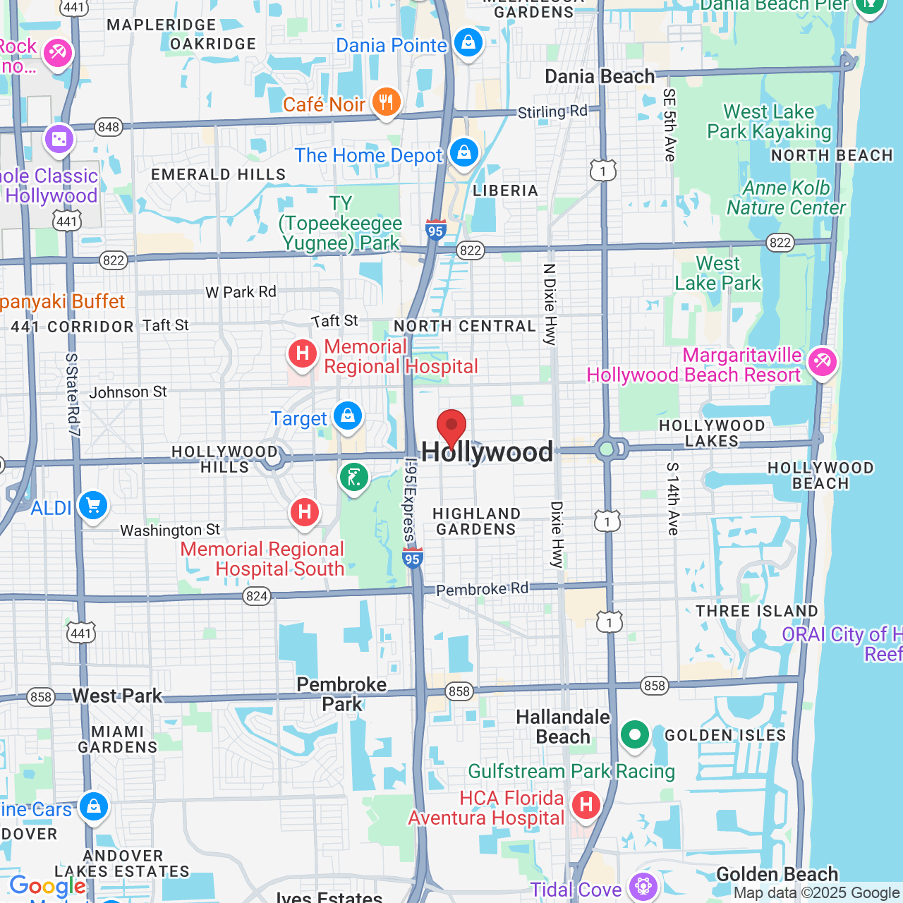 2719 Hollywood Blvd, Hollywood, FL 33020, USA