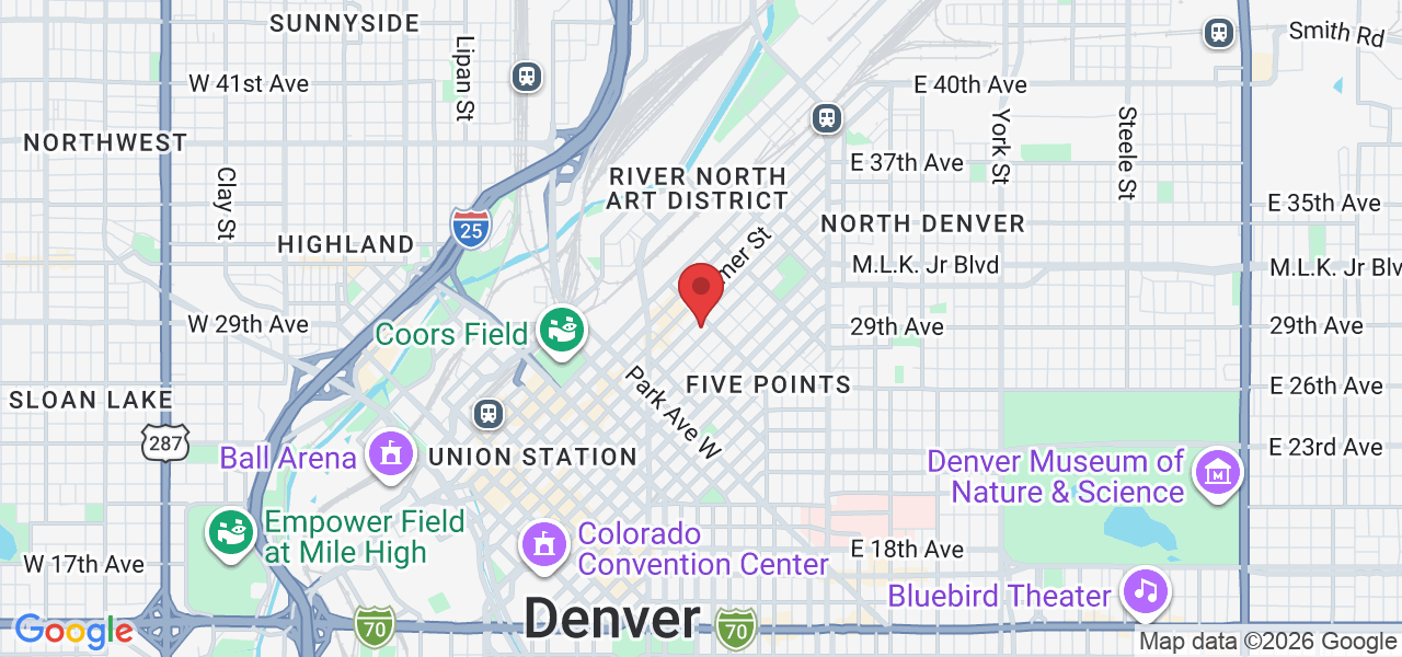 2600 Lawrence St, Denver, CO 80205, USA