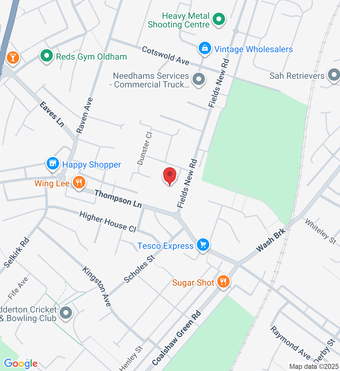 Fields New Rd, Chadderton, Oldham OL9 8NH, UK