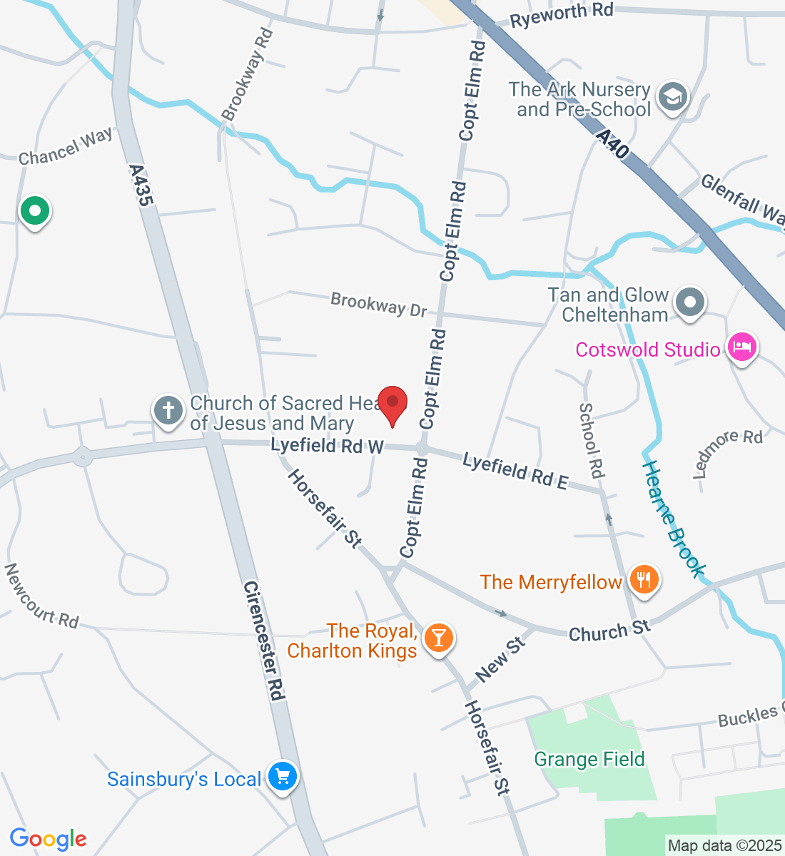 39 Lyefield Rd W, Charlton Kings, Cheltenham GL53 8EZ, UK