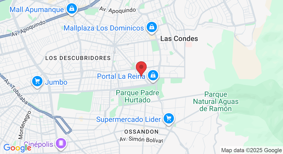 Avda. Pdte. Sebastían Piñera E. 1745, 7571517 Las Condes, Región Metropolitana, Chile