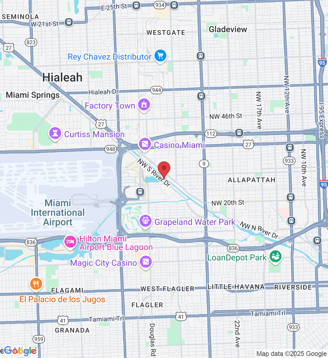3601 NW S River Dr, Miami, FL 33142, USA