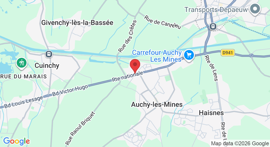 24 Rte nationale, 62138 Auchy-les-Mines, France
