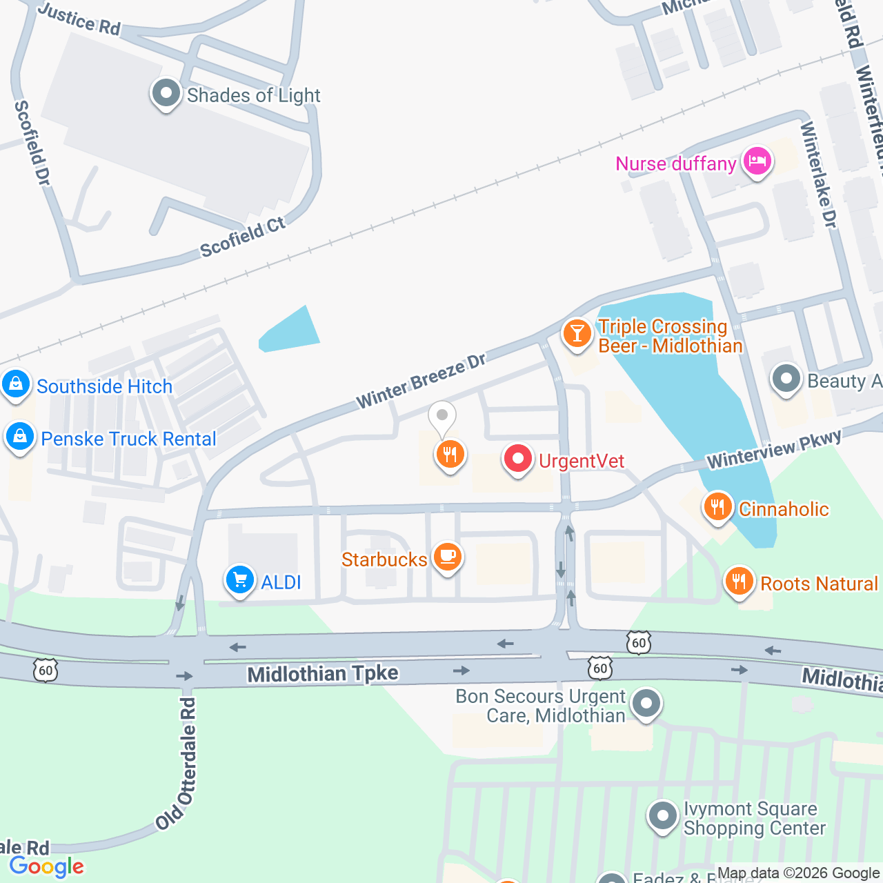 14321 Winter Breeze Dr, Midlothian, VA 23113, EE. UU.