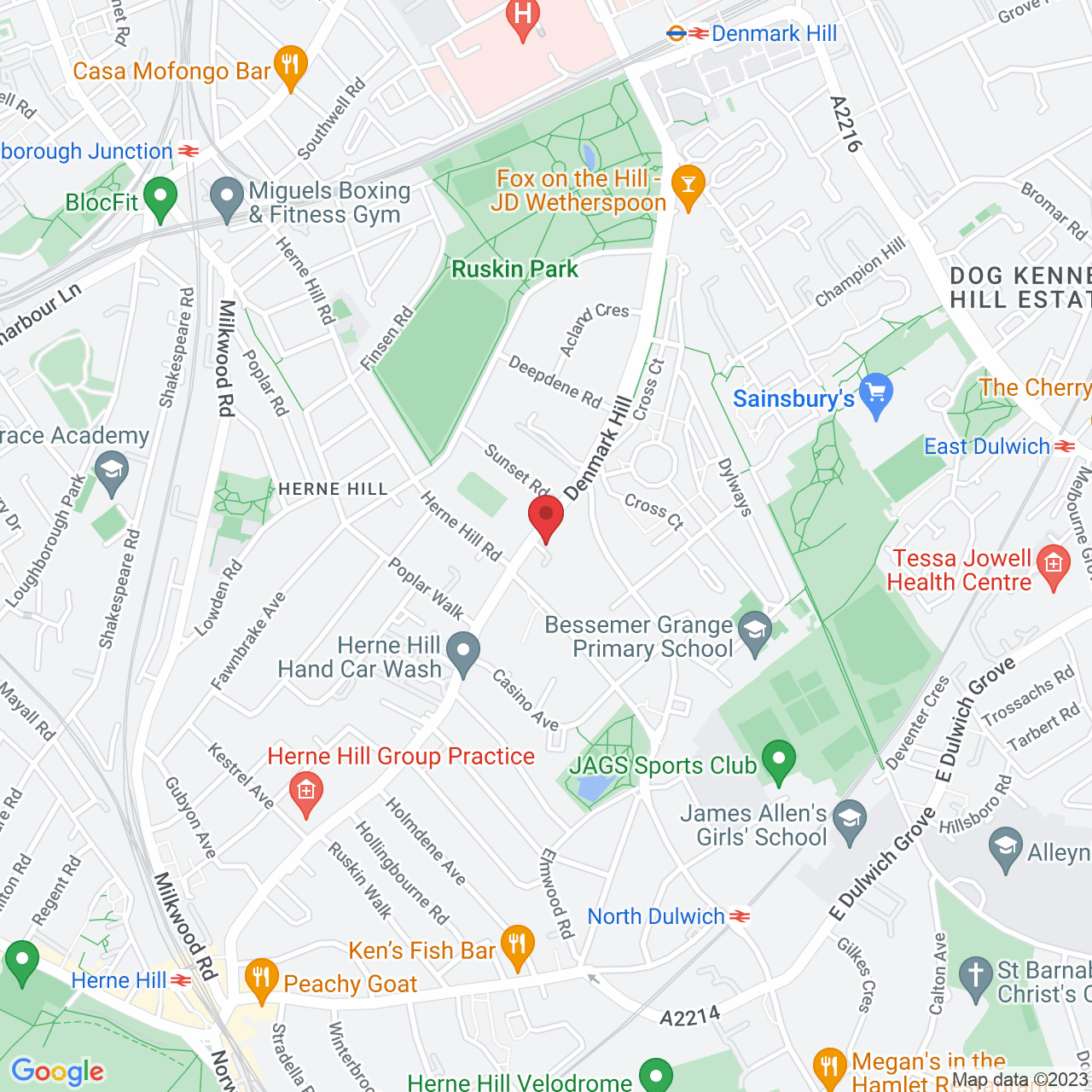 179 Denmark Hill, London SE5 8DX, UK