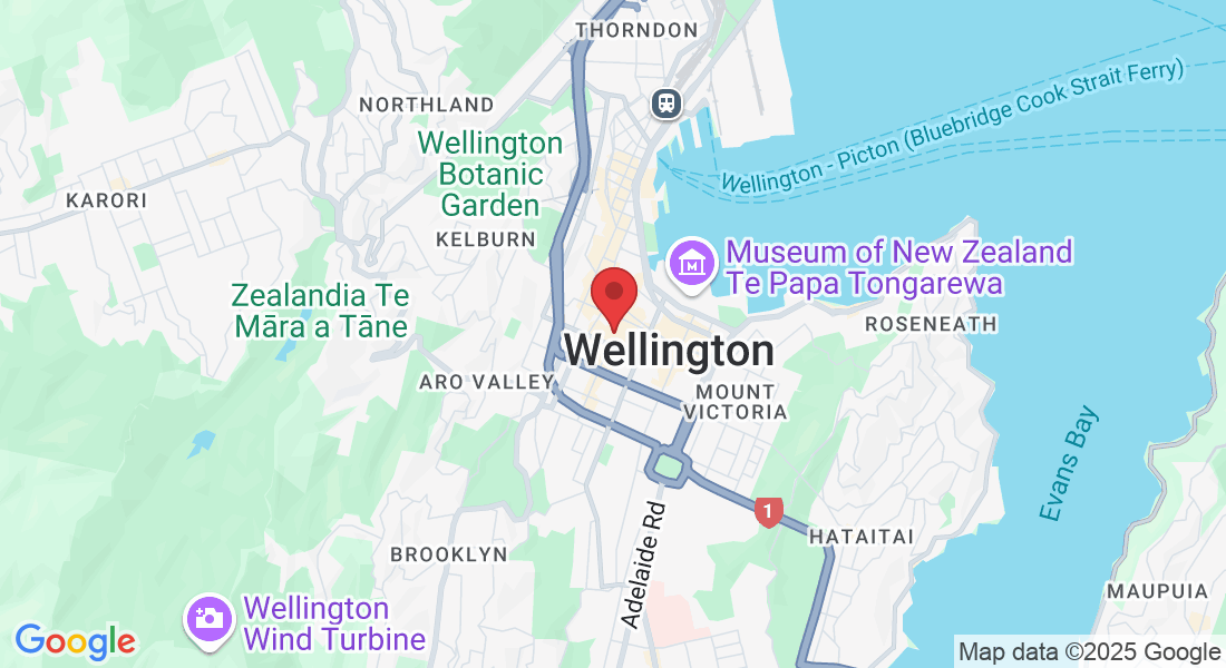 Left Bank, Te Aro, Wellington 6011, New Zealand