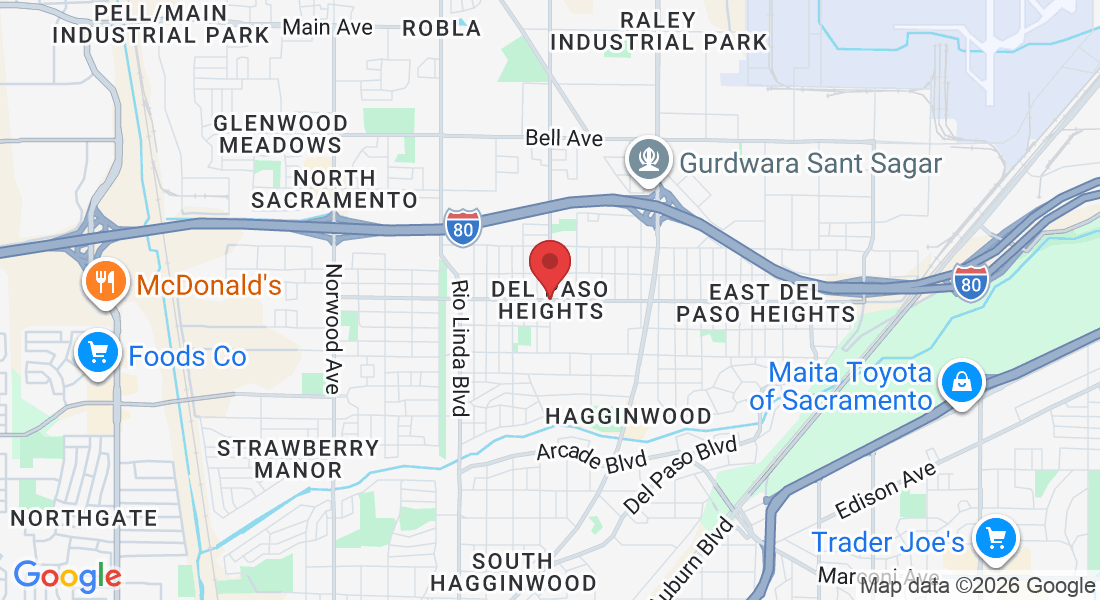 Del Paso Heights, Sacramento, CA 95838, USA