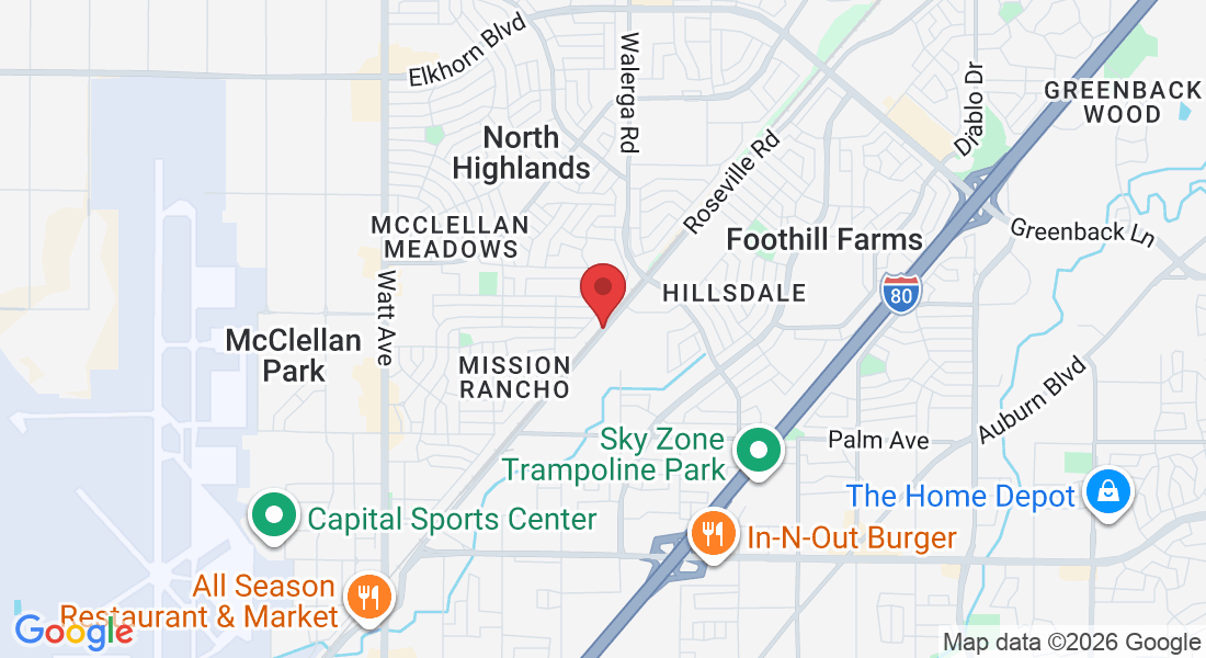 Walerga, Foothill Farms, CA 95842, USA