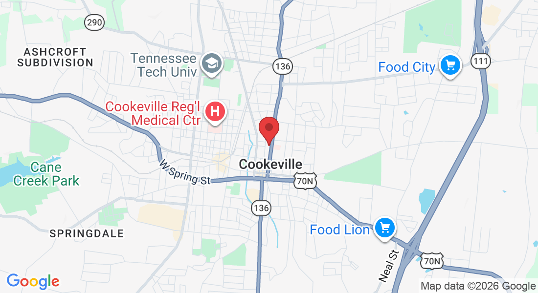 304 N Washington Ave, Cookeville, TN 38501, USA