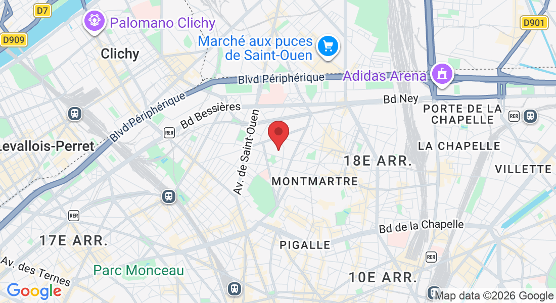 10 Rue du Square Carpeaux, 75018 Paris, France