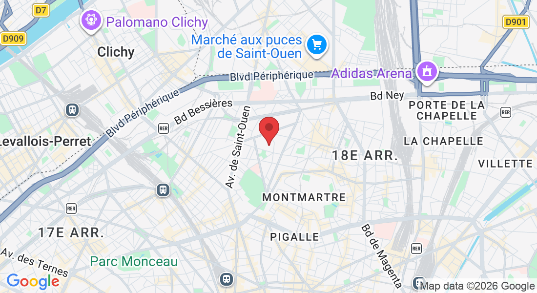 10 Rue du Square Carpeaux, 75018 Paris, France