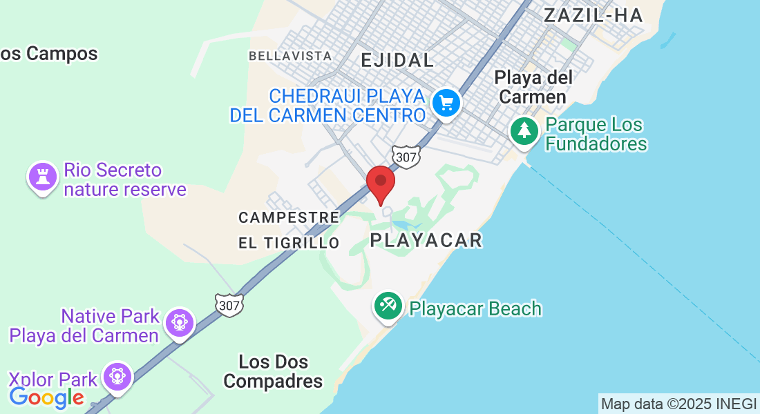 Av. Paseo Tulum Mz 19A Lt 1 Local 12, Playacar, 77710 Playa del Carmen, Q.R., México