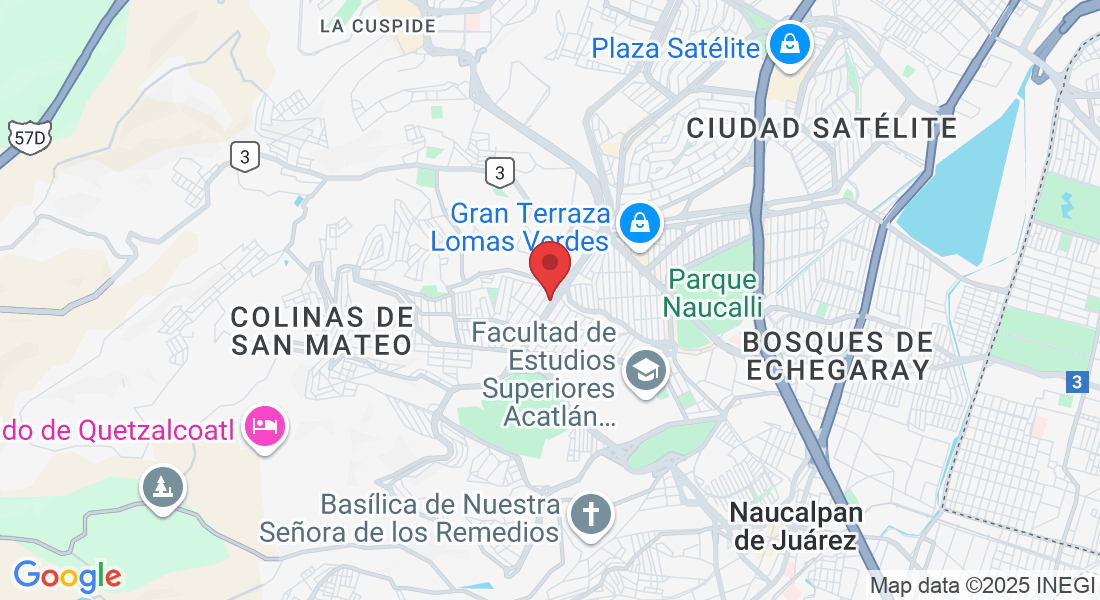 Av. Vía Adolfo López Mateos 70, Jardines de San Mateo, 53240 Naucalpan de Juárez, Méx., México