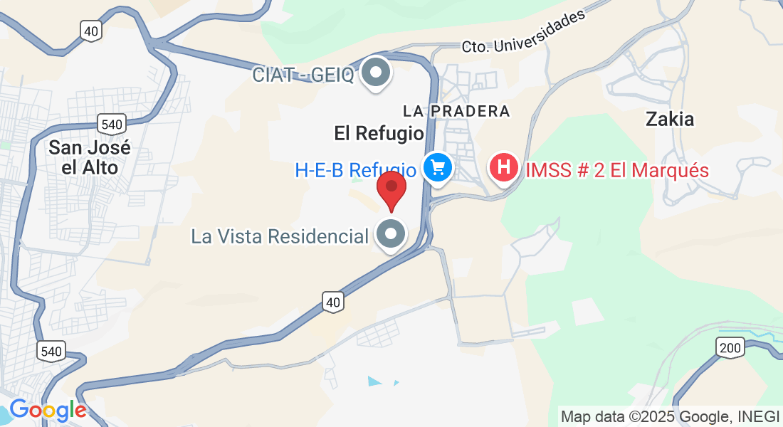 Peña de Bernal 5030-Local 4, El Refugio, 76146 Santiago de Querétaro, Qro., México