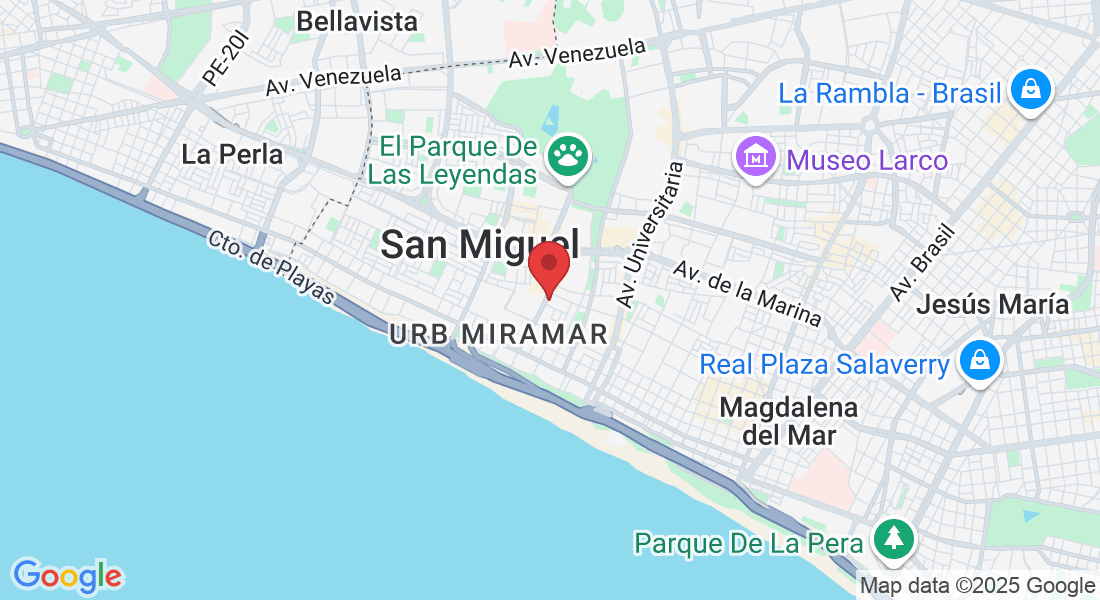 Angélica Palma 195, San Miguel 15087, Perú