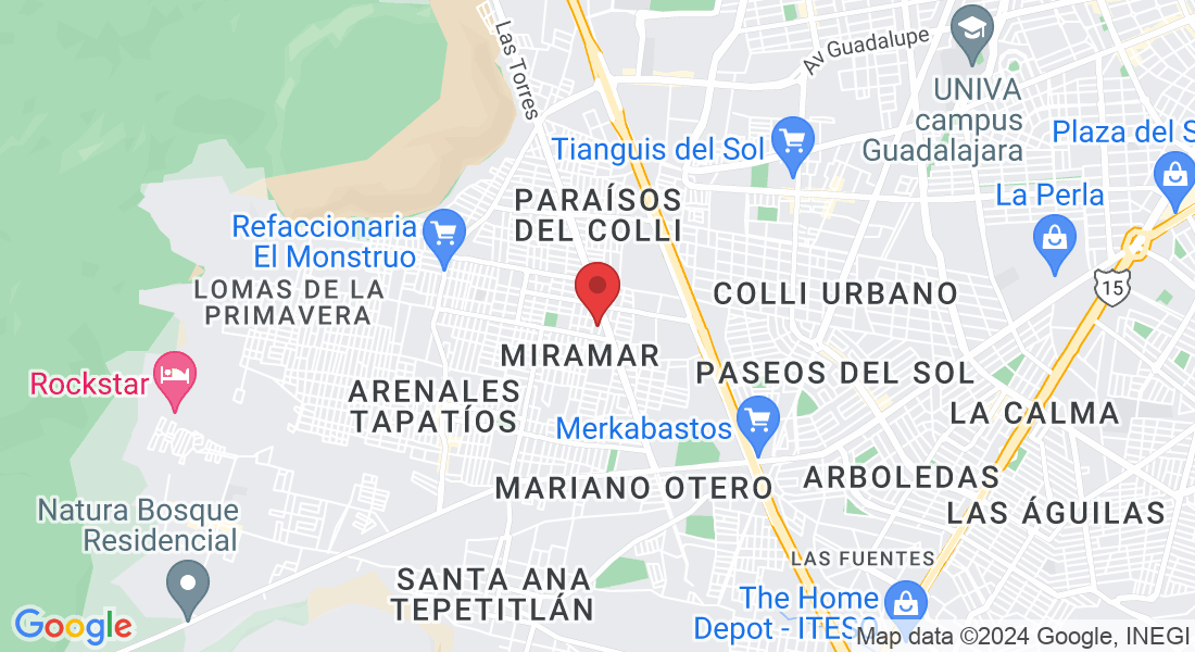 Bahía San Carlos 48, Miramar, 45060 Zapopan, Jal., México