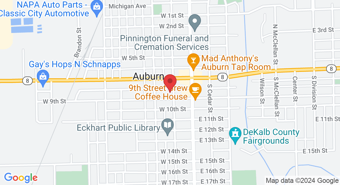 201 S Jackson St, Auburn, IN 46706, USA