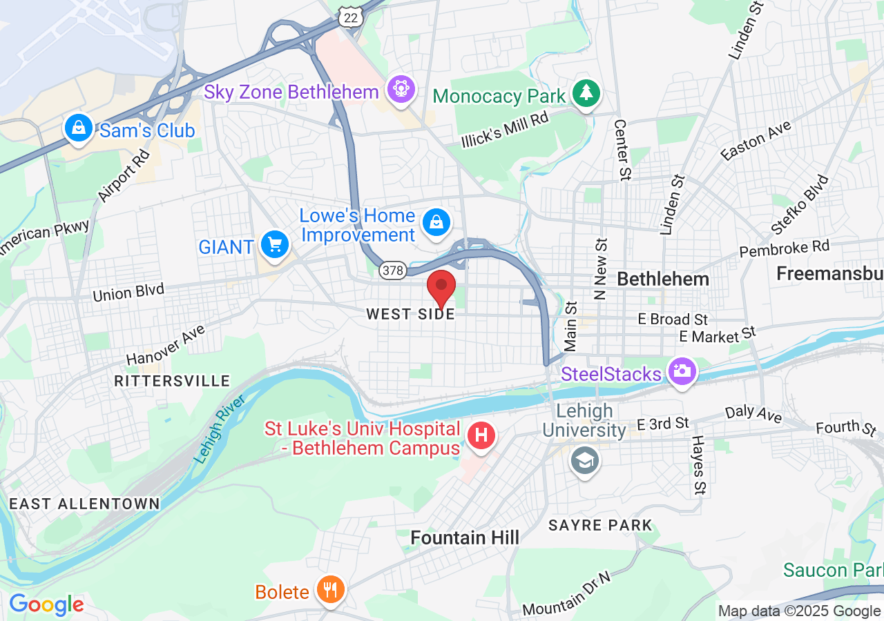 1114 W Broad St, Bethlehem, PA 18018, USA