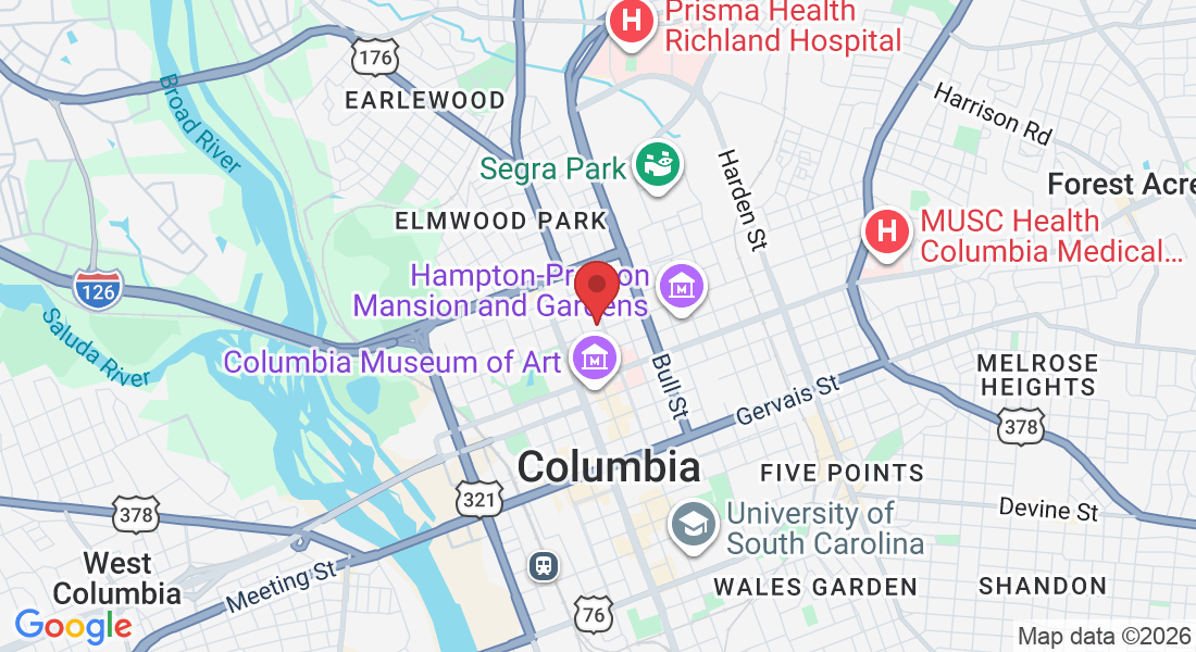 Parking lot, 1225 Laurel St, Columbia, SC 29201, USA