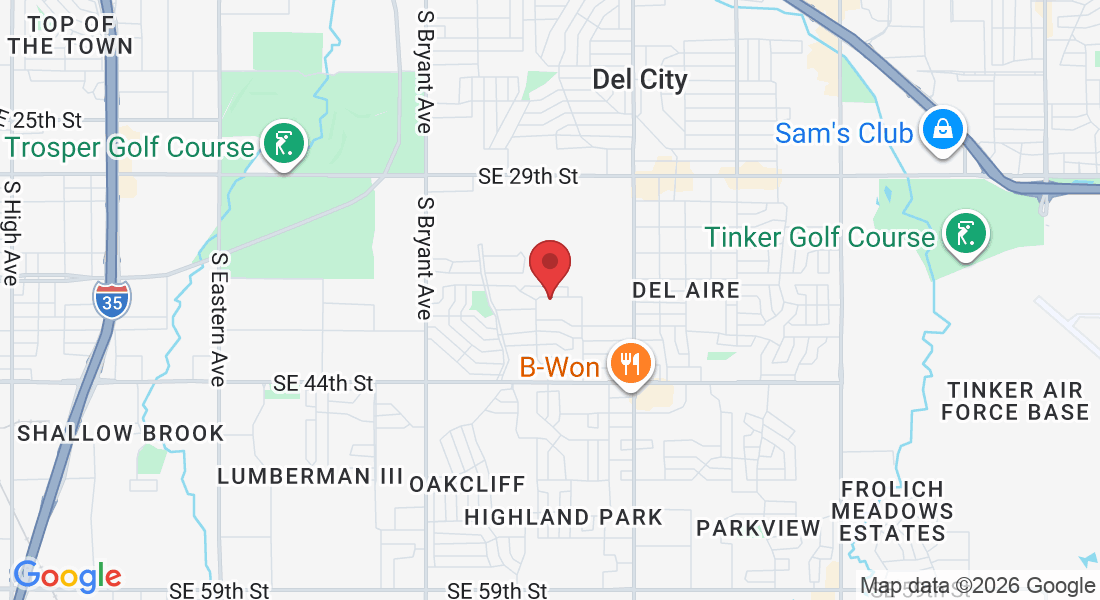 3800 Overland Dr, Del City, OK 73115, USA