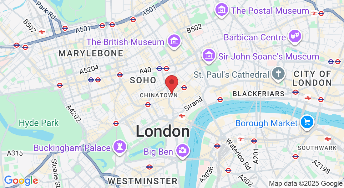 6-7 Great Newport St, London WC2H 7JB, UK