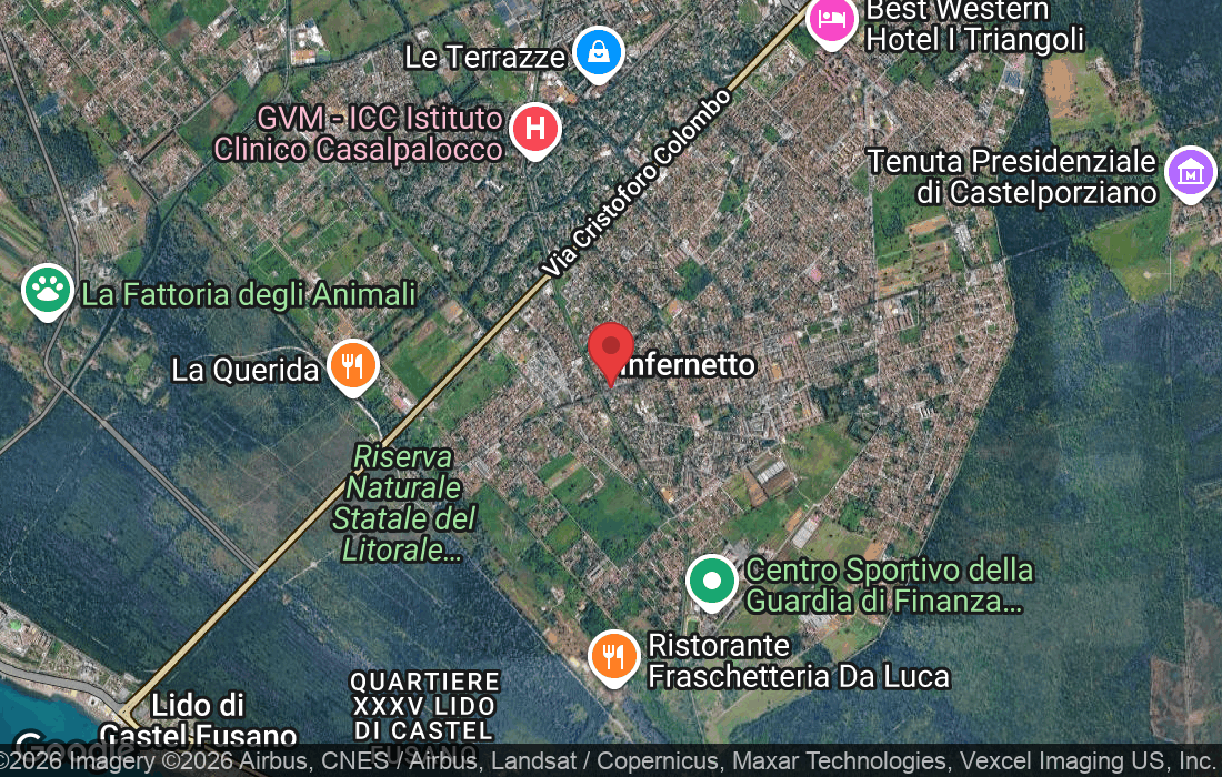 Viale di Castel Porziano, 333, 00124 Roma RM, Italy