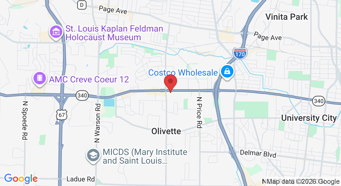 9378 Olive Blvd suite 311, Olivette, MO 63132, USA