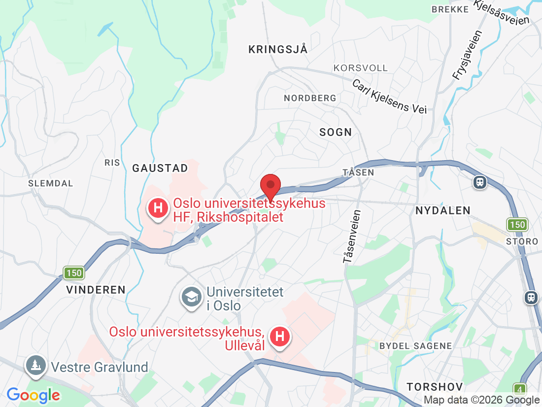 Ullevål Stadion, Sognsveien 75E, Inngang 12-13, 4 etg, 0855 Oslo, Norge