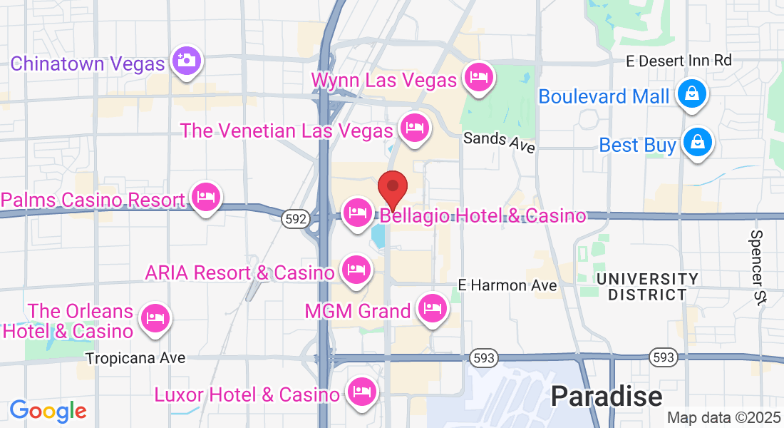 3595 S Las Vegas Blvd, Las Vegas, NV 89109, USA