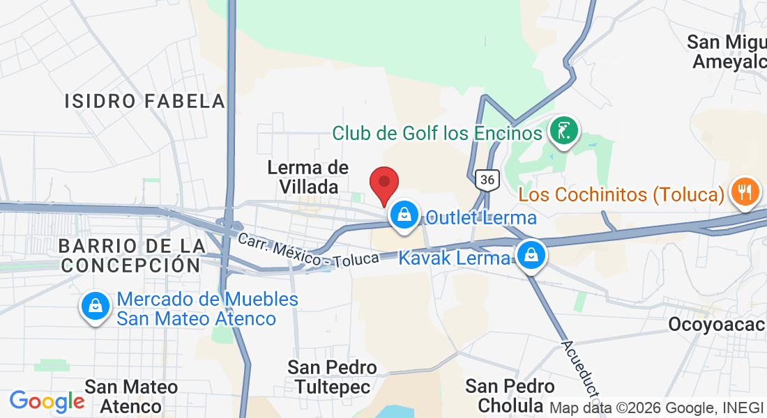 Plaza Alcázar, Tito Ortega 12-14, El panteón, 52005 Lerma de Villada, Méx., Mexico