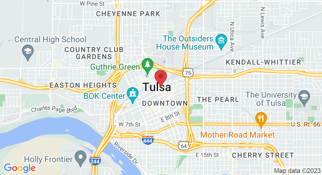 308 E 1st St, Tulsa, OK 74120, USA