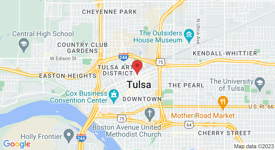 308 E 1st St, Tulsa, OK 74120, USA