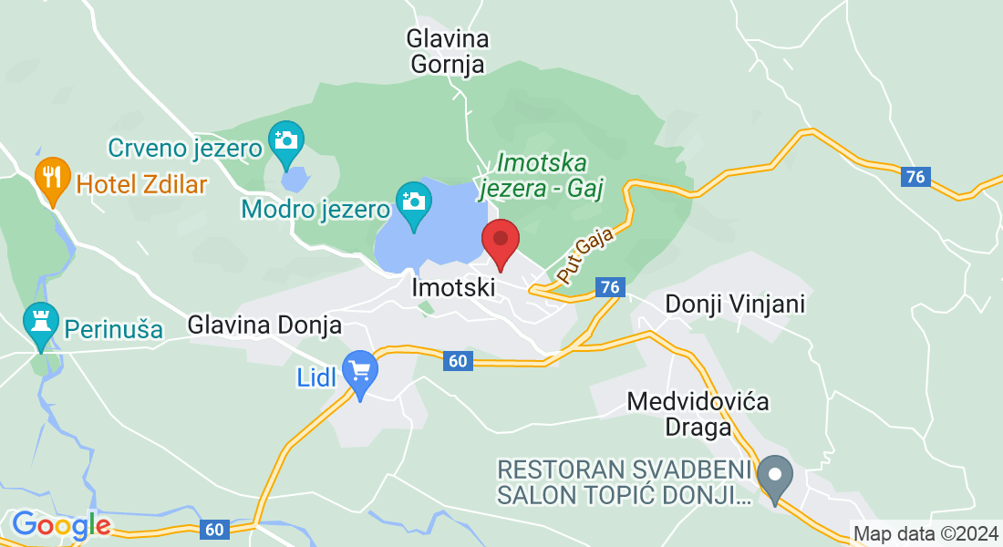 Put Jezerca 7, 21260, Imotski, Croatia