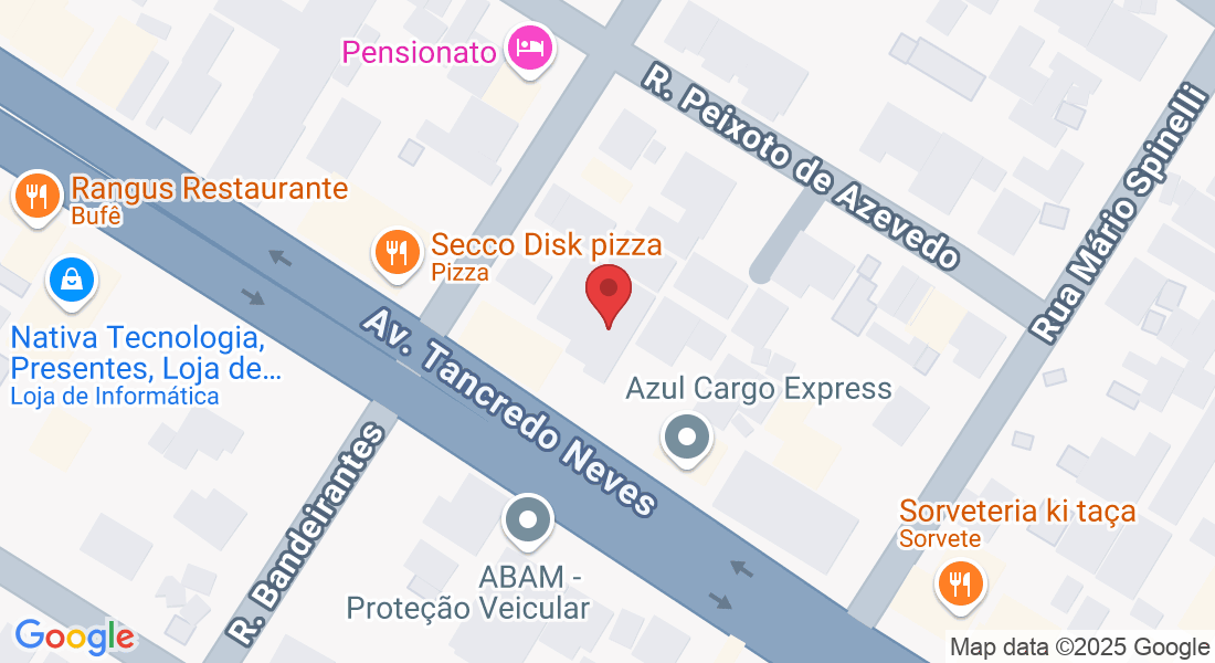 Av. Tancredo Neves, 2382 - Bela Vista, Sorriso - MT, 78890-143, Brasil