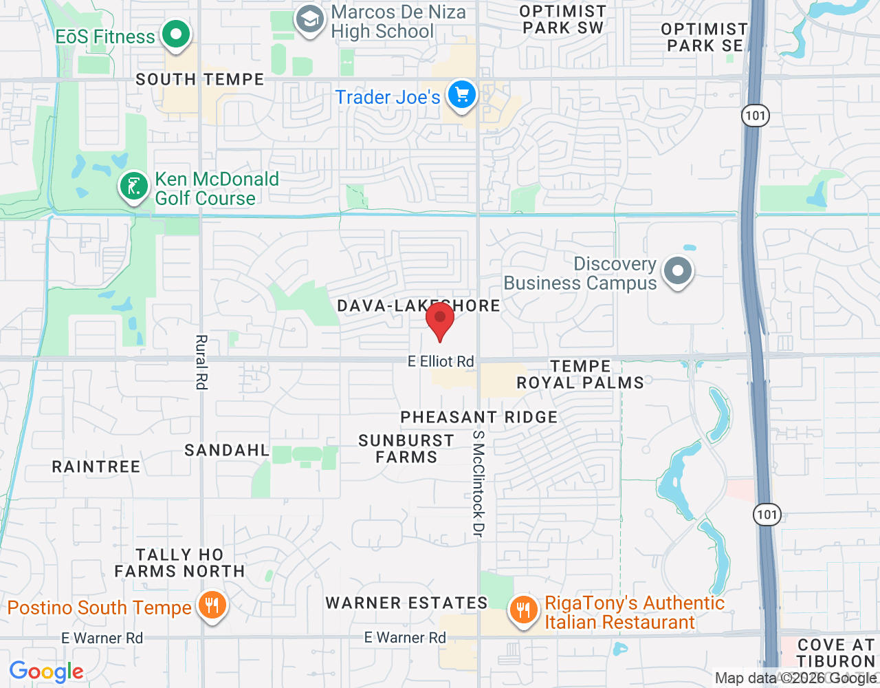 1700 E Elliot Rd, Tempe, AZ 85284, USA