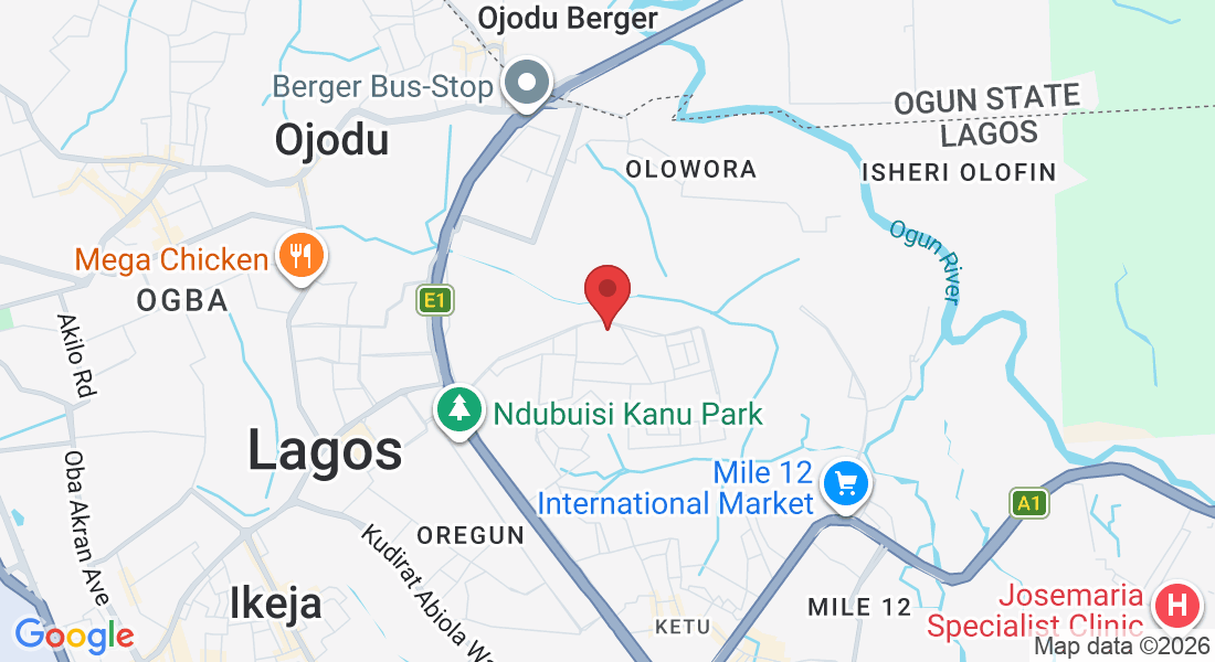 40 Agboola Ajumobi Cres, Ikosi Ketu, Lagos 105102, Lagos, Nigeria