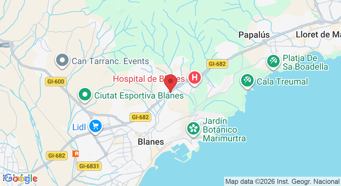 Av. Joan Carles I, 178, 17300 Blanes, Girona, España