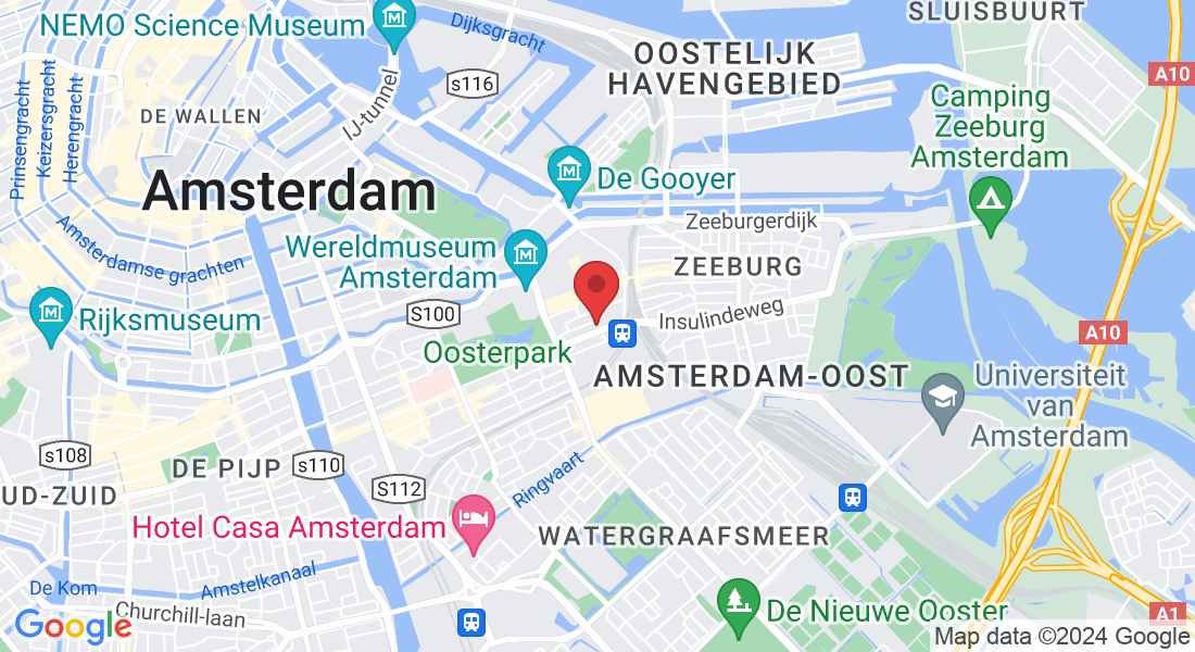 Dapperstraat 92-D, 1093 BZ Amsterdam, Nederland