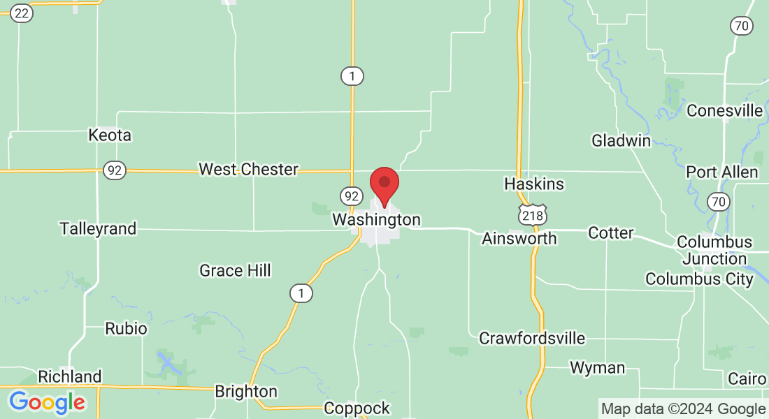 1103 N 8th Ave, Washington, IA 52353, USA