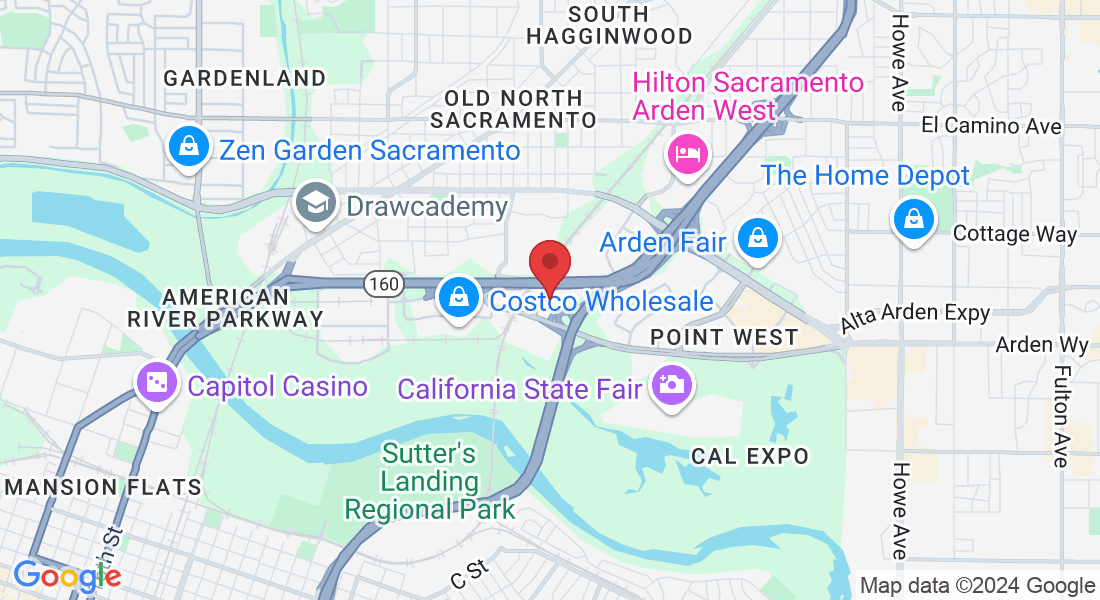1804 Tribute Rd suite g, Sacramento, CA 95815, USA