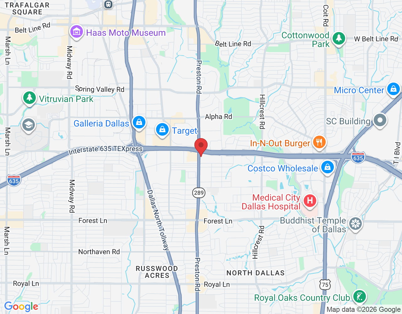 12900 Preston Rd, Dallas, TX 75230, USA