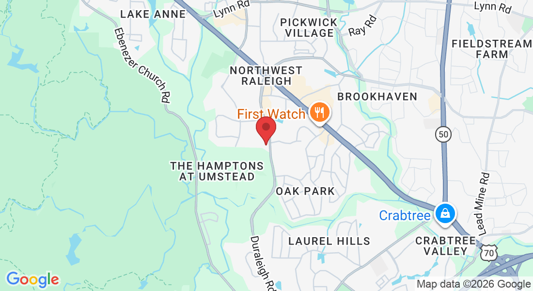 5500 McNeely Dr ste 103, Raleigh, NC 27612, USA