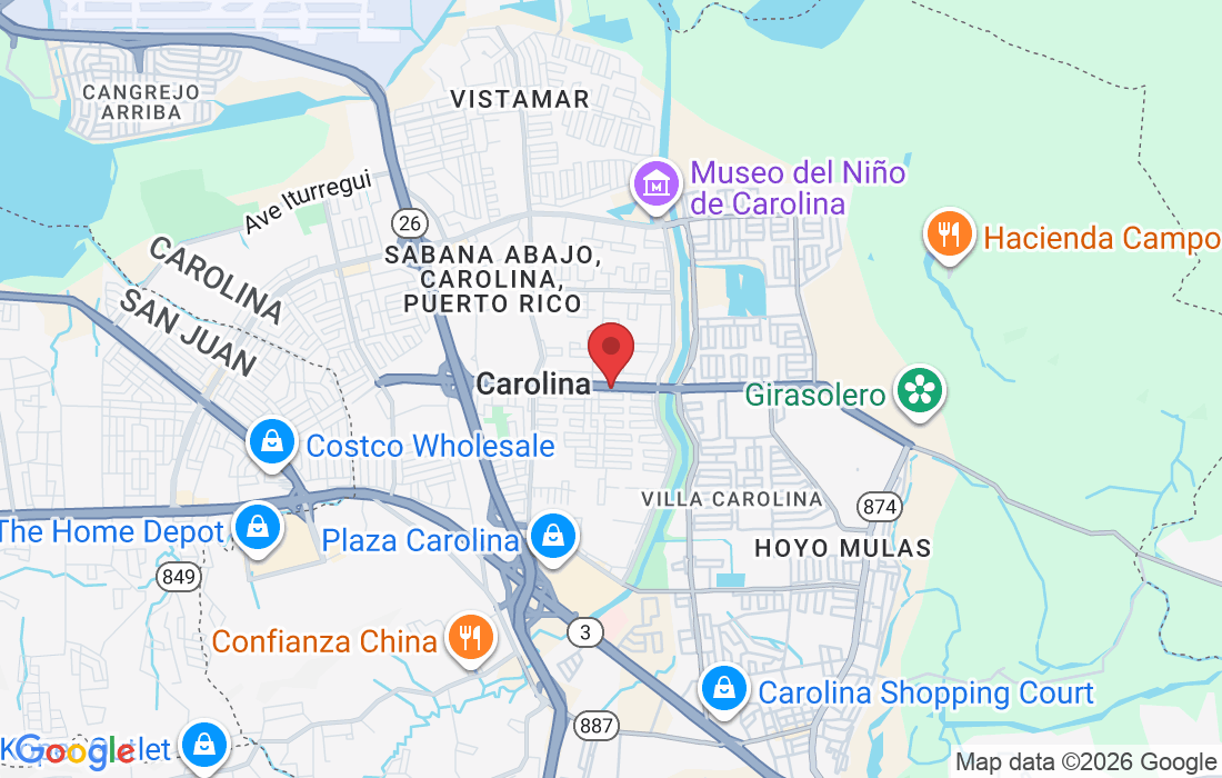 3 Av. P.º de los Gigantes, Carolina, 00983, Puerto Rico