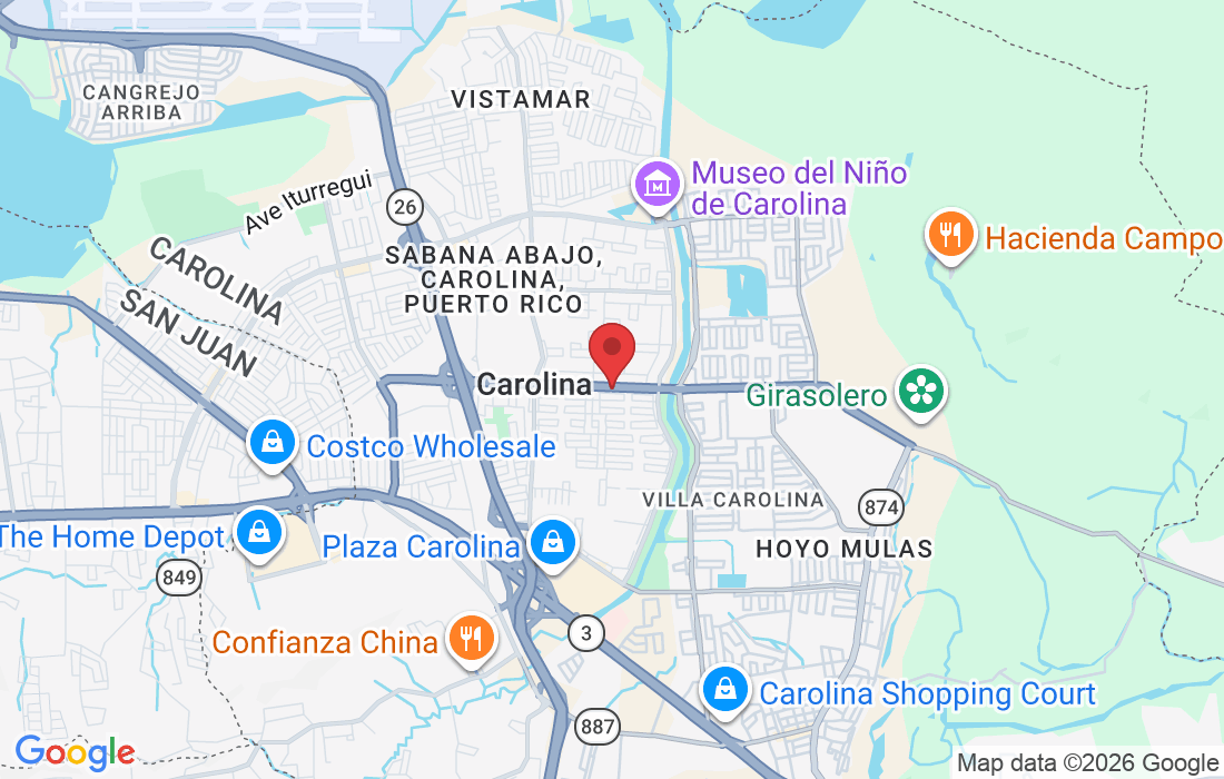 3 Av. P.º de los Gigantes, Carolina, 00983, Puerto Rico