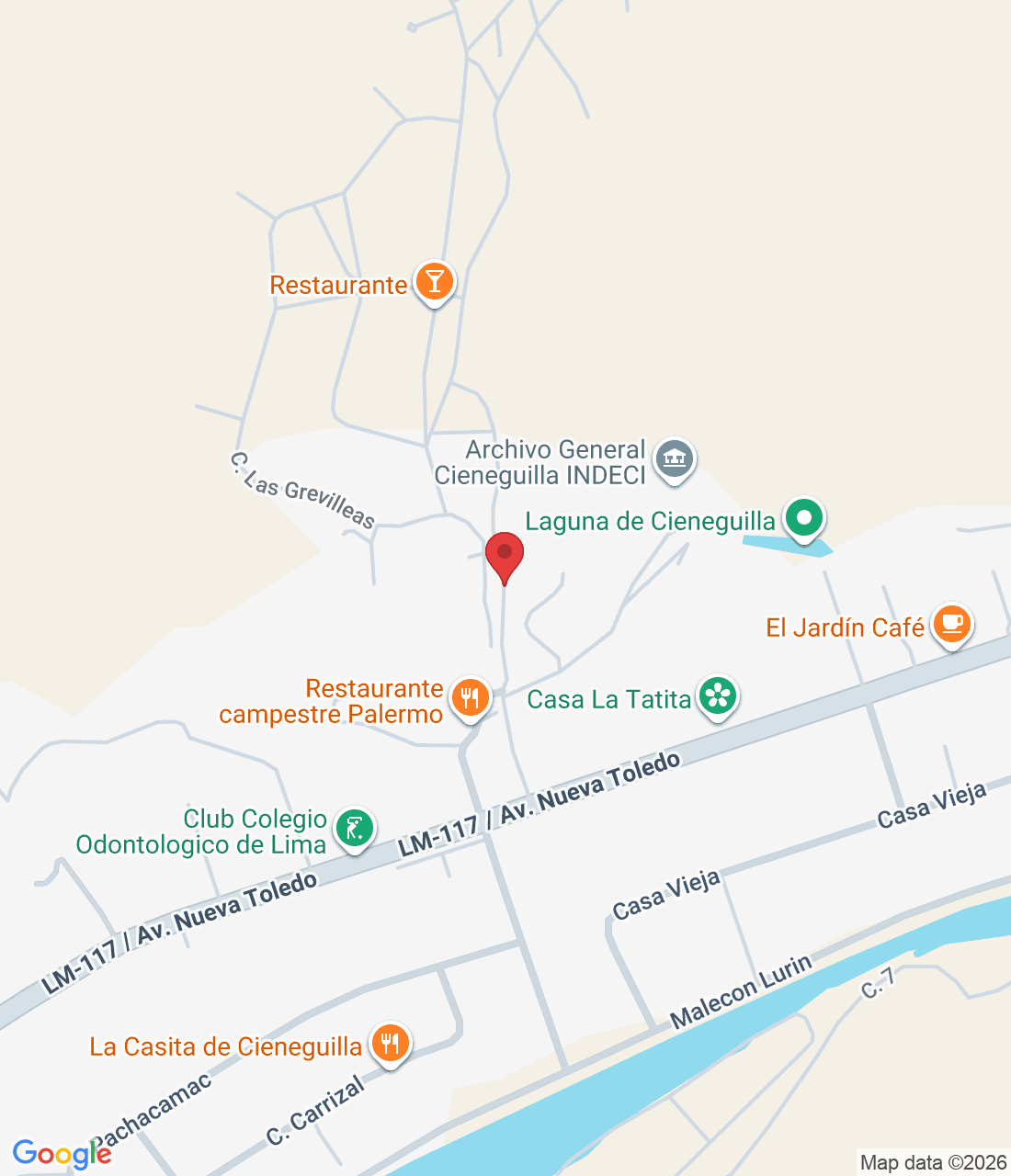 C. Los Jacarandas, Cieneguilla 15593, Peru