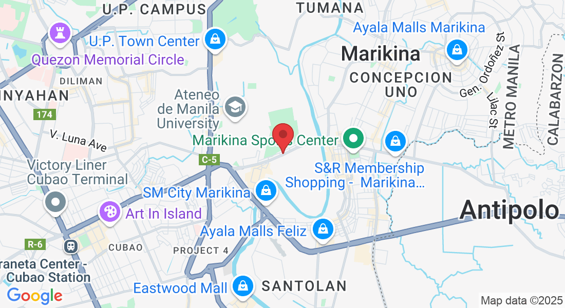 Unit 202, Rhodora Building, 179 A. Bonifacio Ave, Marikina, 1803 Metro Manila, Philippines