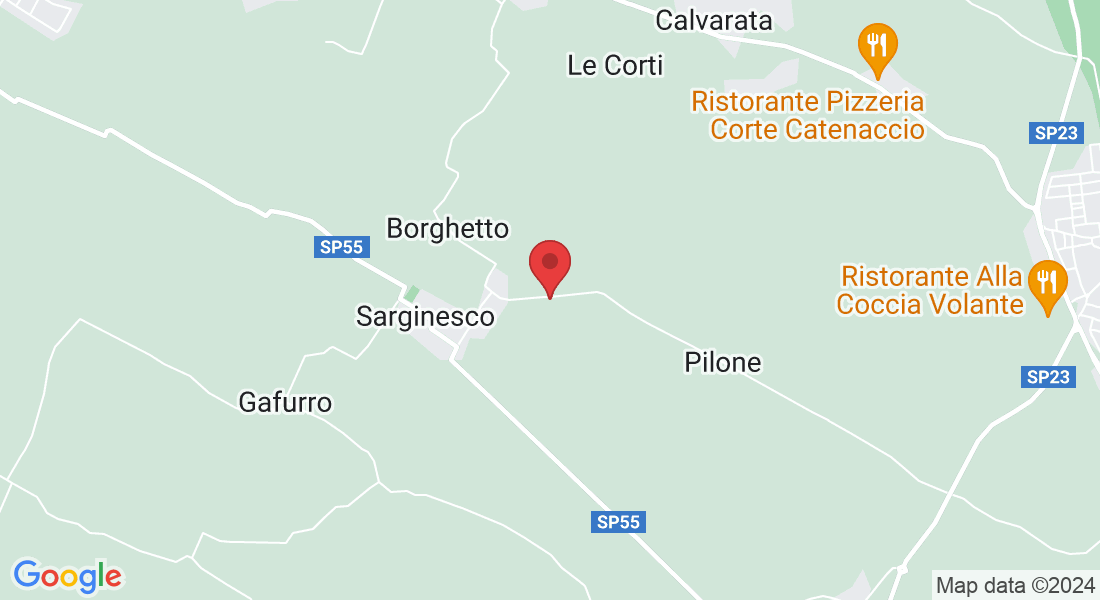 Strada Pilone, 51/C, 46010 Sarginesco MN, Italia
