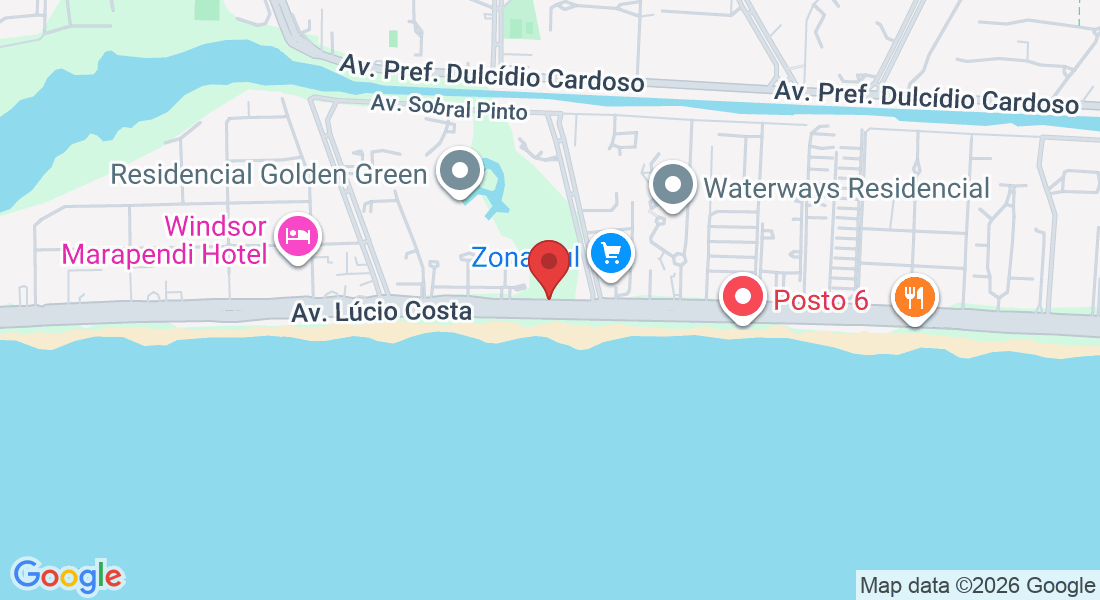 Av. Lúcio Costa, 4900 - Barra da Tijuca, Rio de Janeiro - RJ, 22630-011, Brasil