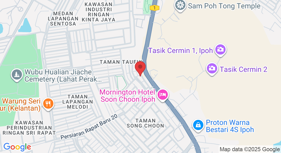 37, Hala Medan Lagenda 1, Lapangan Permai, 31350 Ipoh, Perak, Malaysia